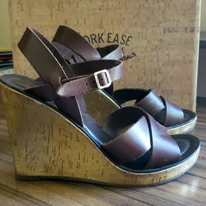 Kork Ease Shannon wedge sandals